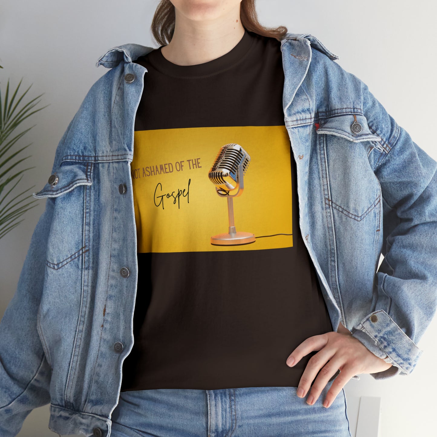 « Not ashamed of the gospel » Unisex Heavy Cotton Tee