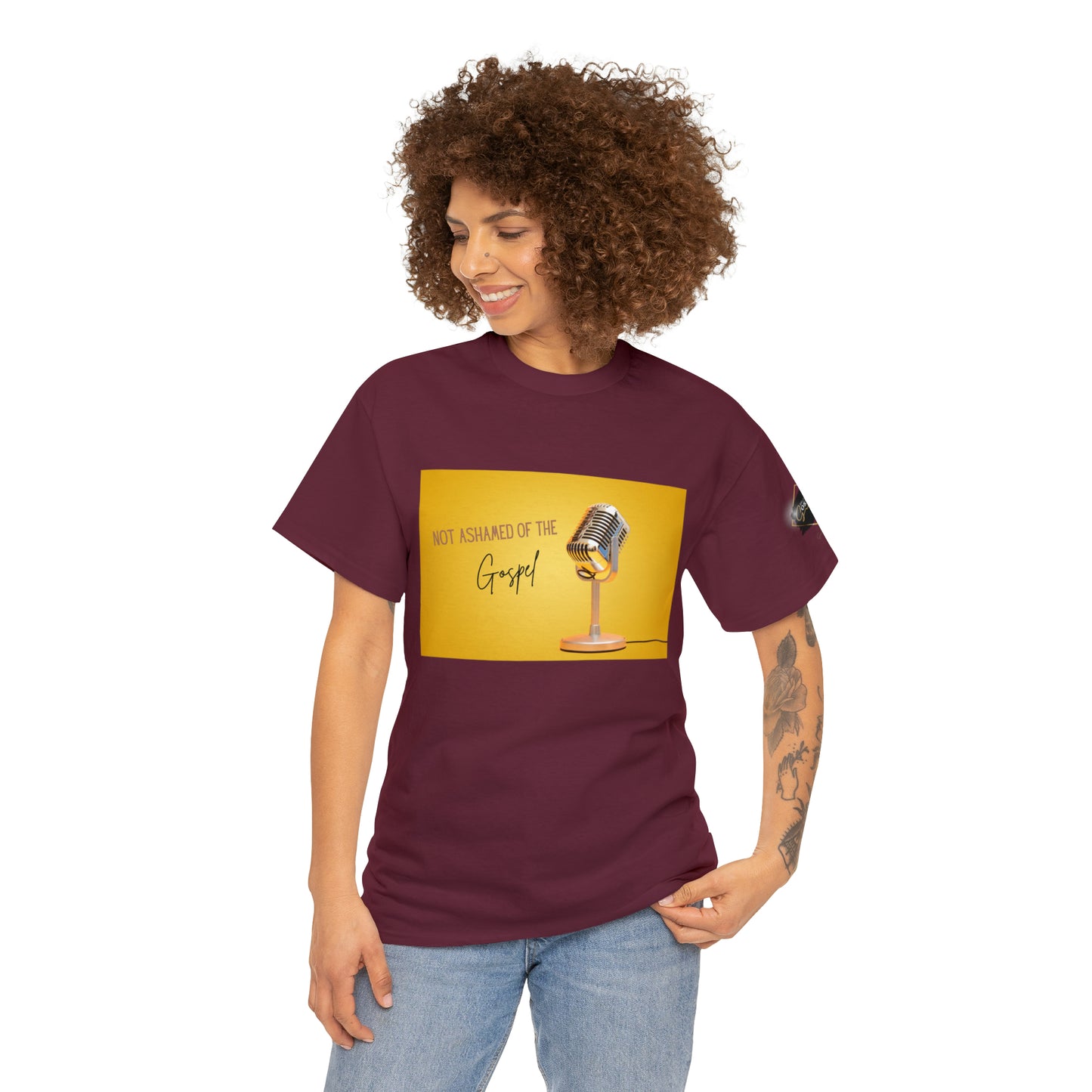 « Not ashamed of the gospel » Unisex Heavy Cotton Tee
