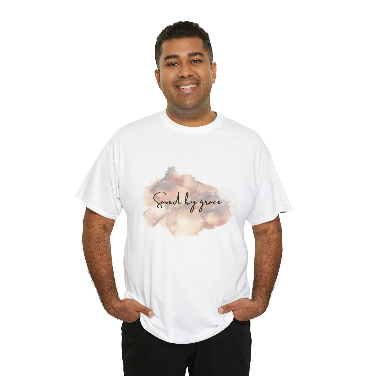 « Saved by grace » Unisex Heavy Cotton Tee