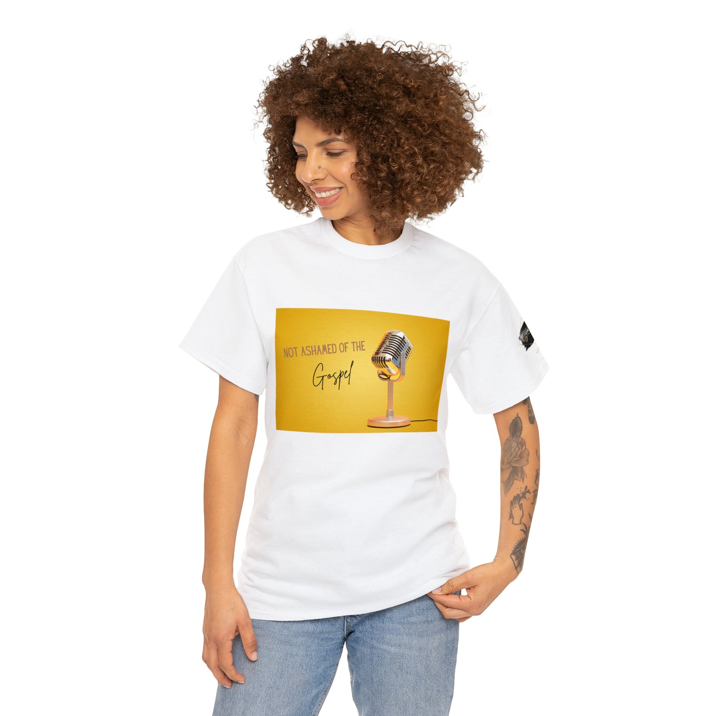 « Not ashamed of the gospel » Unisex Heavy Cotton Tee