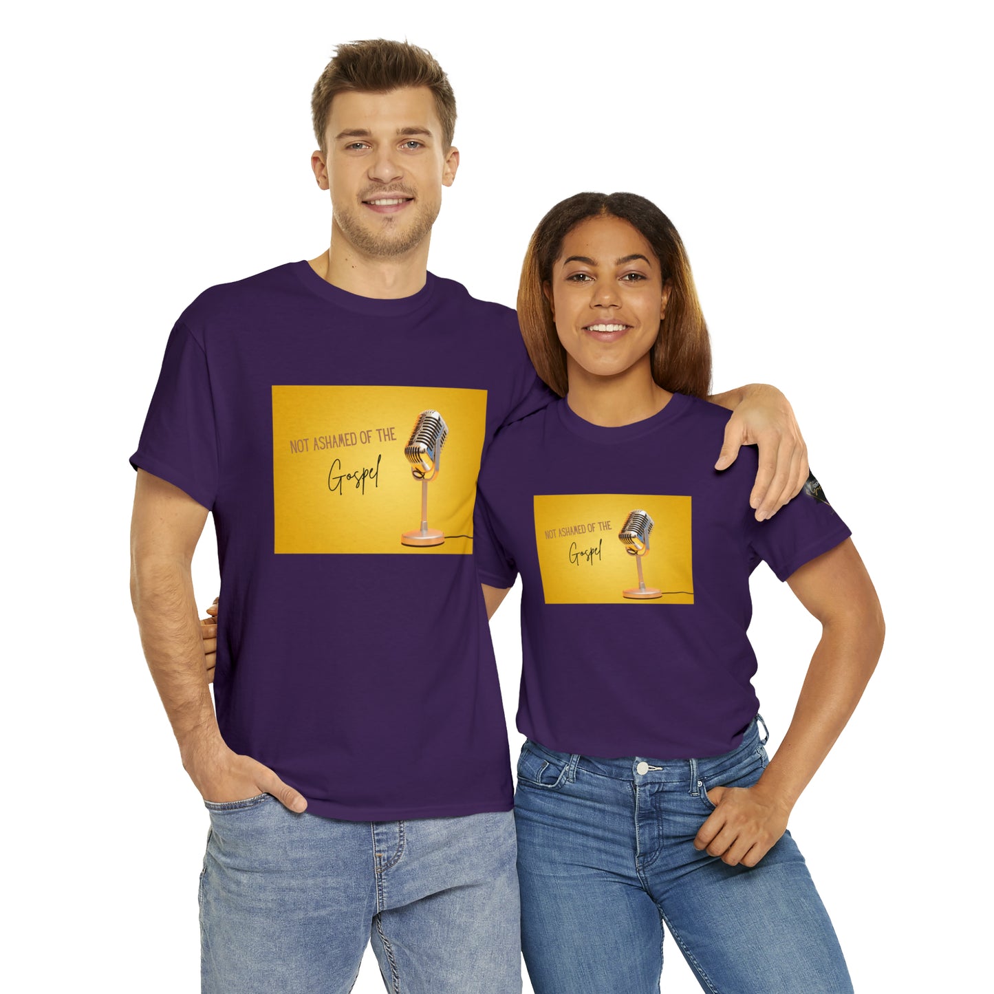 « Not ashamed of the gospel » Unisex Heavy Cotton Tee
