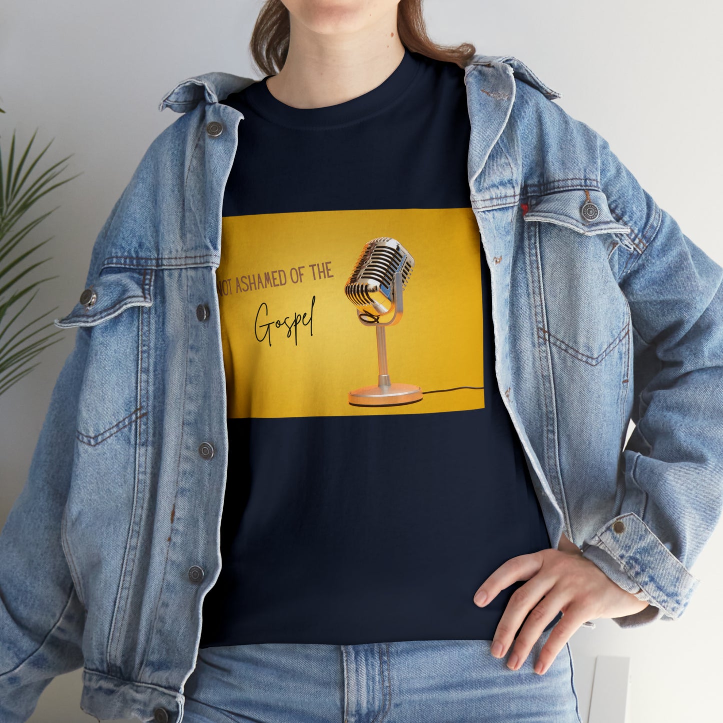 « Not ashamed of the gospel » Unisex Heavy Cotton Tee