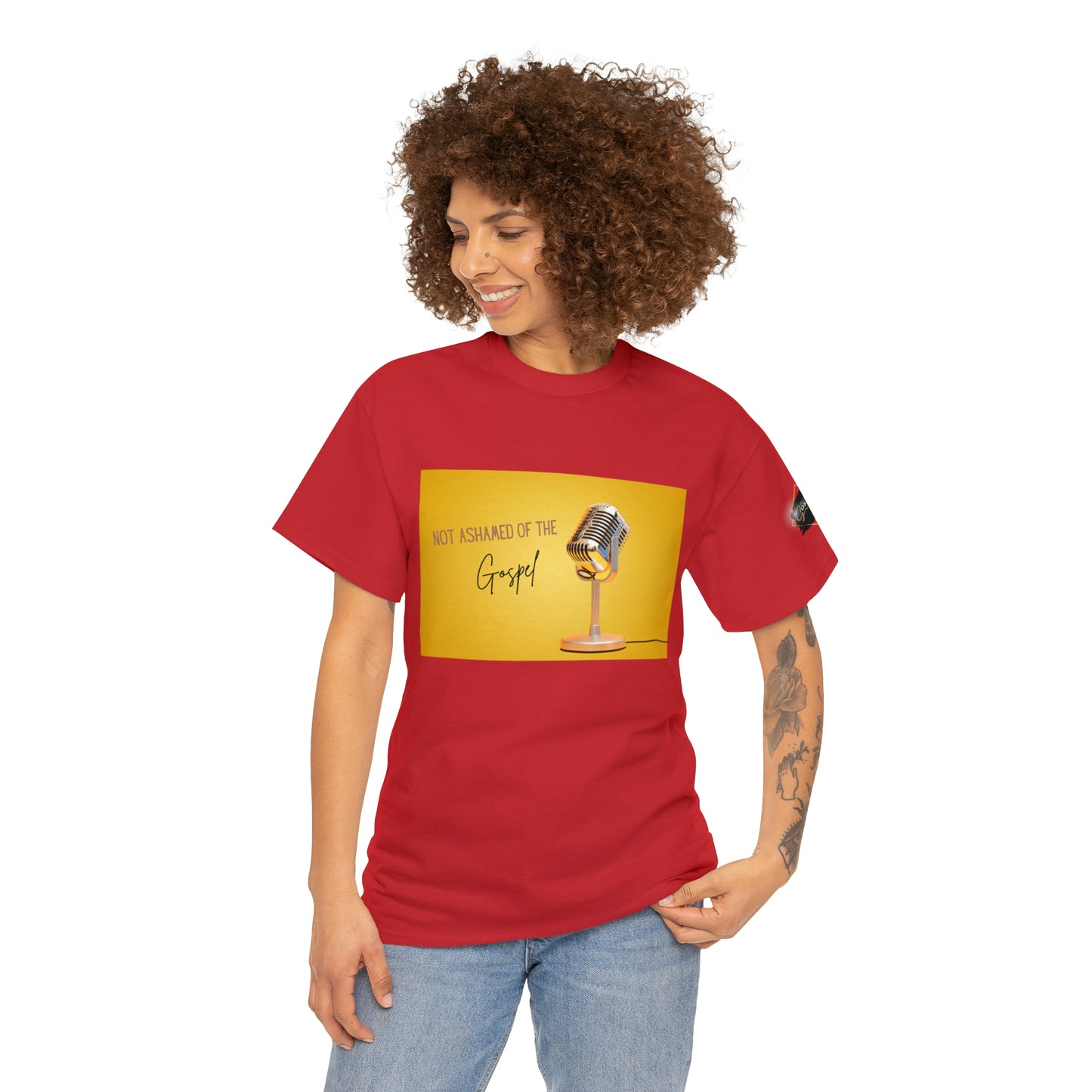« Not ashamed of the gospel » Unisex Heavy Cotton Tee